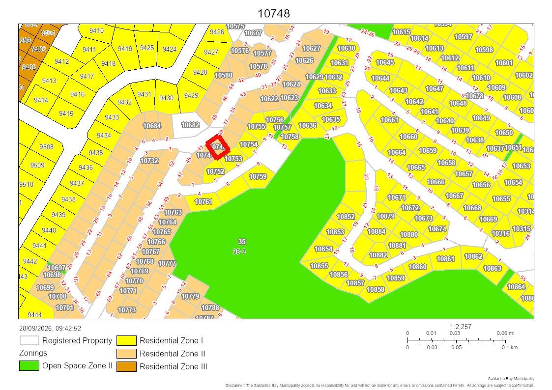 Vacant Land for sale in St Helena Views, St Helena Bay, 269 m²