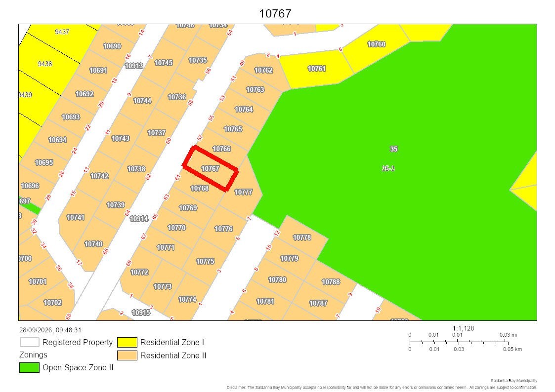 Vacant Land for sale in St Helena Views, St Helena Bay, 286 m²