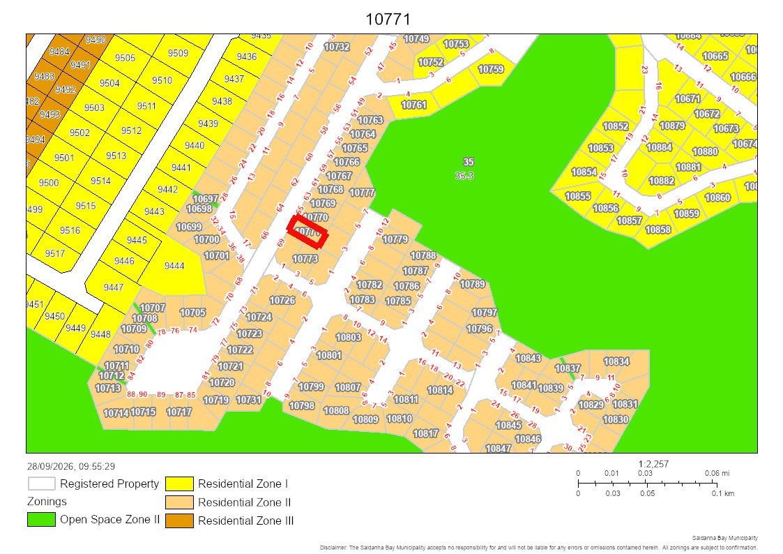 Vacant Land for sale in St Helena Views, St Helena Bay, 287 m²