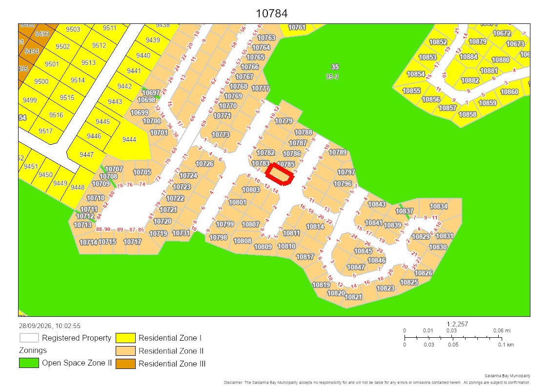 Vacant Land for sale in St Helena Views, St Helena Bay, 289 m²