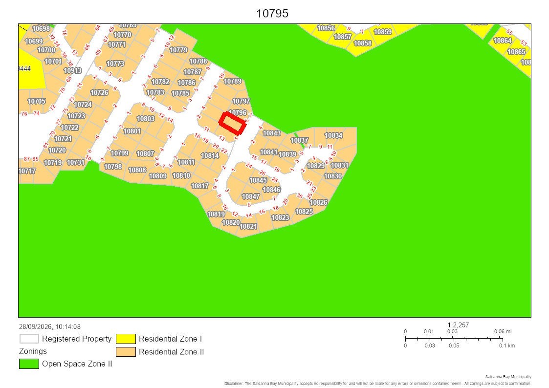 Vacant Land for sale in St Helena Views, St Helena Bay, 280 m²