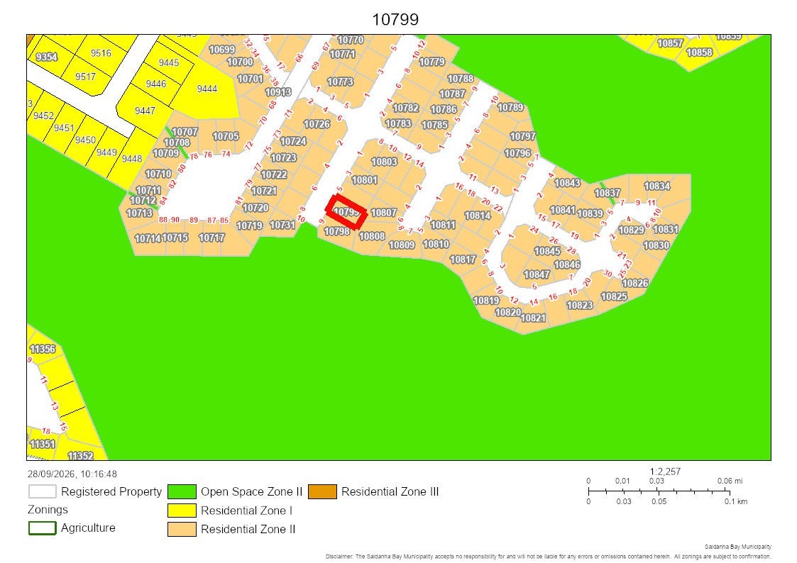 Vacant Land for sale in St Helena Views, St Helena Bay, 311 m²