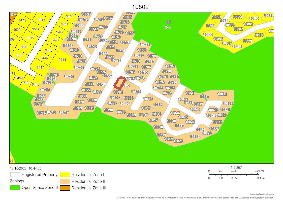 Vacant Land for sale in St Helena Views, St Helena Bay, 267 m²