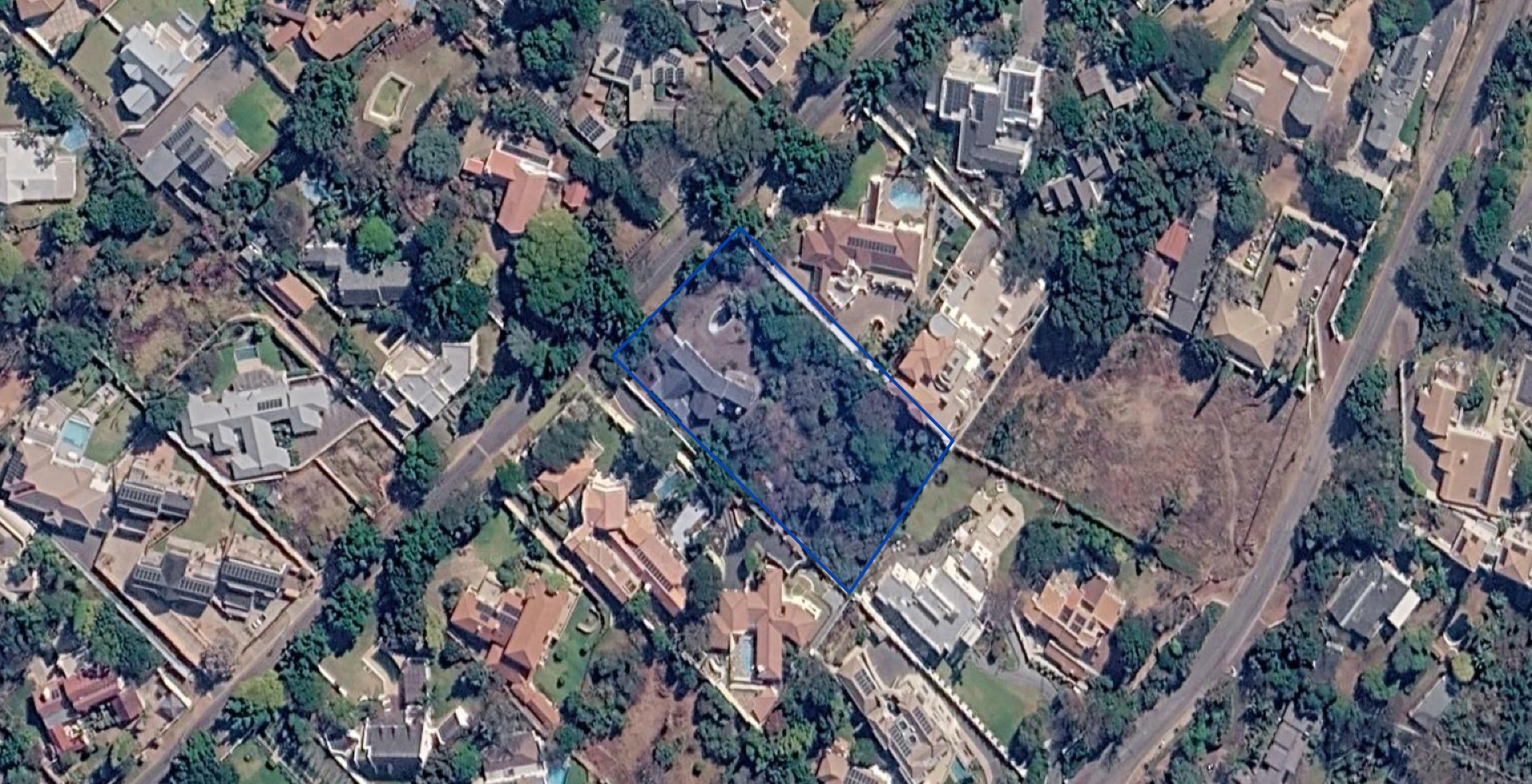 Vacant Land for sale in Waterkloof Ridge, Pretoria, 4179 m²