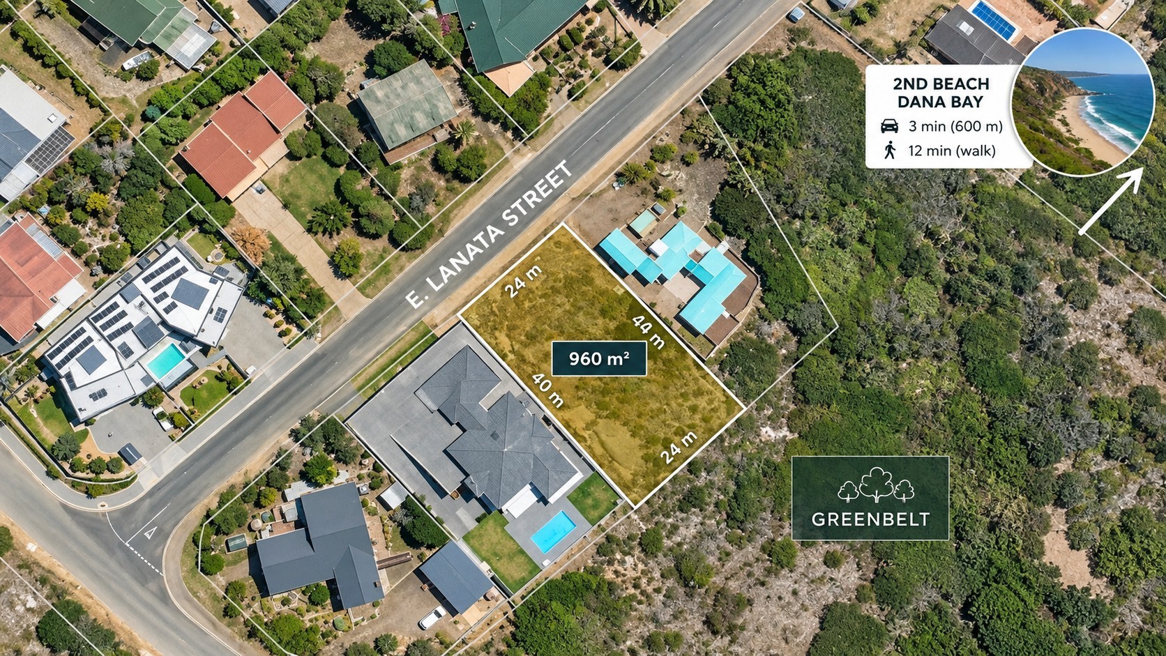 Vacant Land for sale in Dana Bay, Mossel Bay, 960 m²