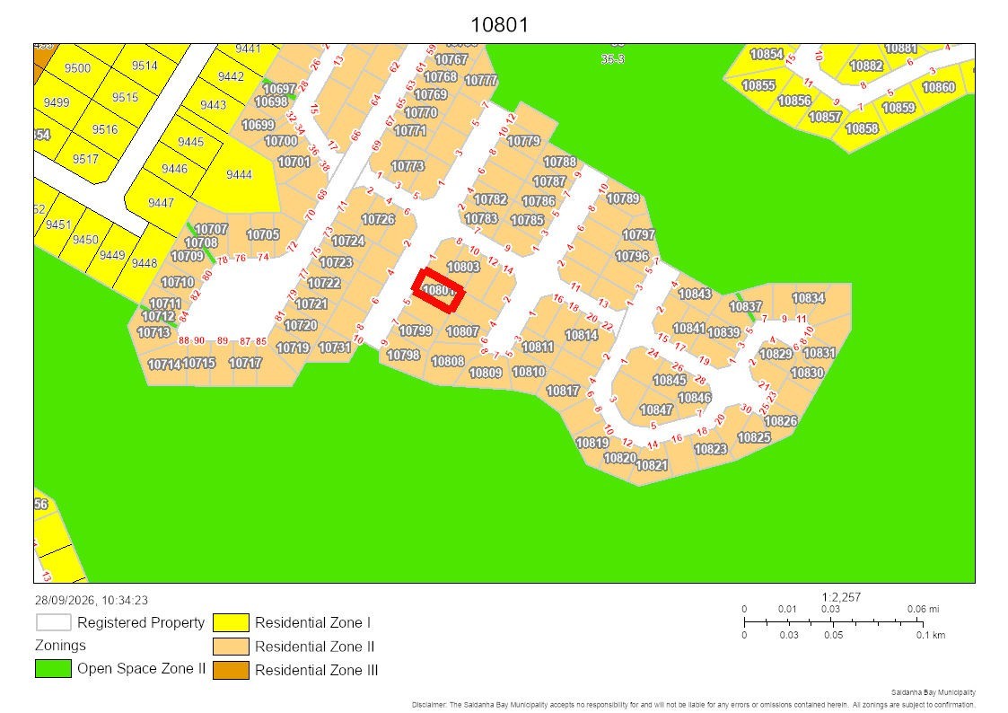 Vacant Land for sale in St Helena Views, St Helena Bay, 311 m²
