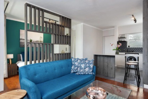 Apartment for rent in Green Point, Cape Town, 37 m²
