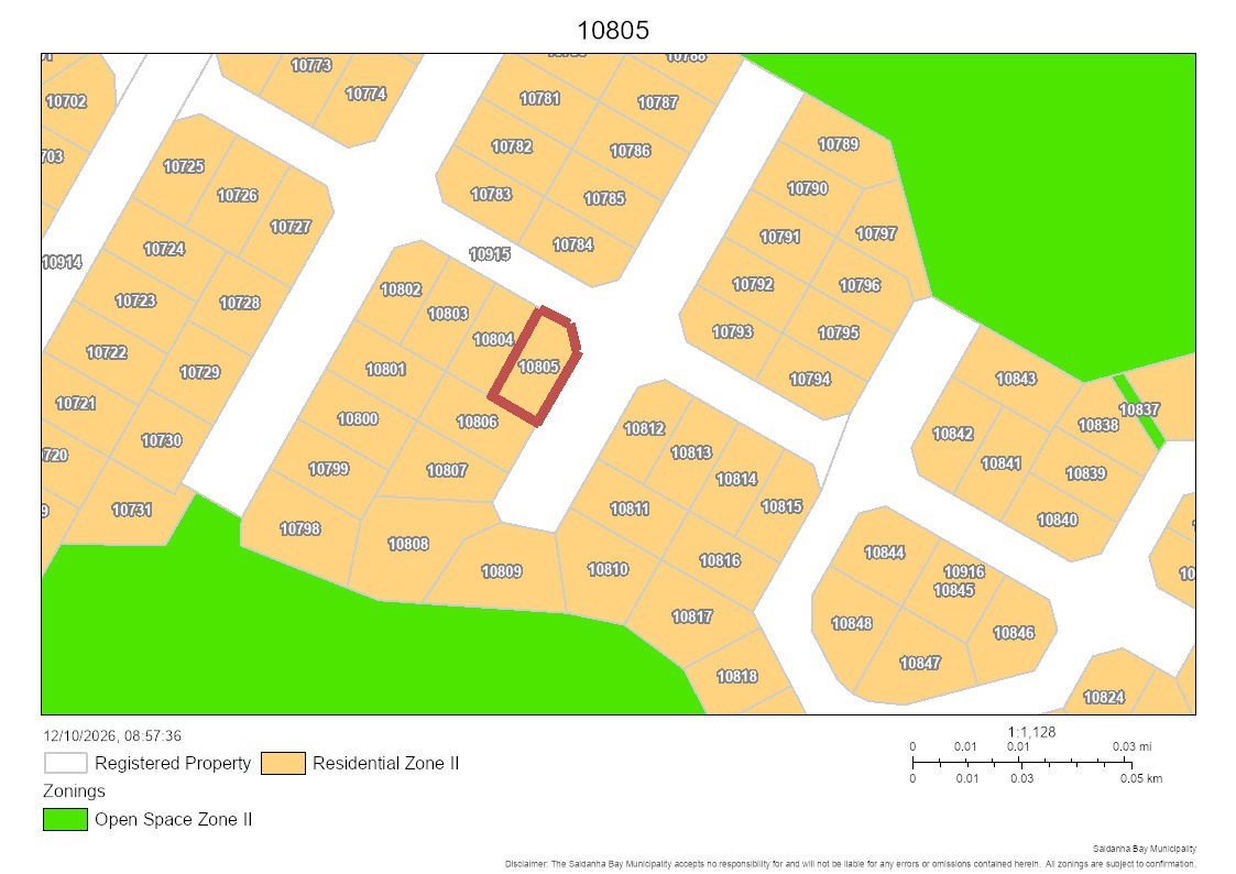 Vacant Land for sale in St Helena Views, St Helena Bay, 267 m²