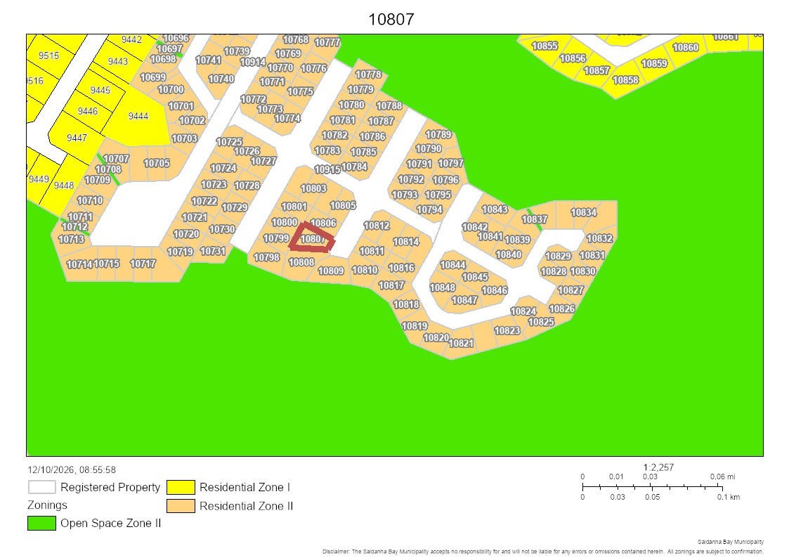 Vacant Land for sale in St Helena Views, St Helena Bay, 325 m²