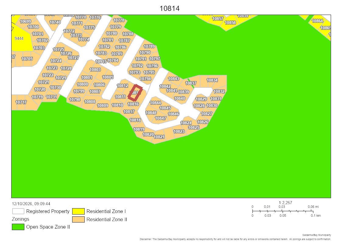 Vacant Land for sale in St Helena Views, St Helena Bay, 276 m²