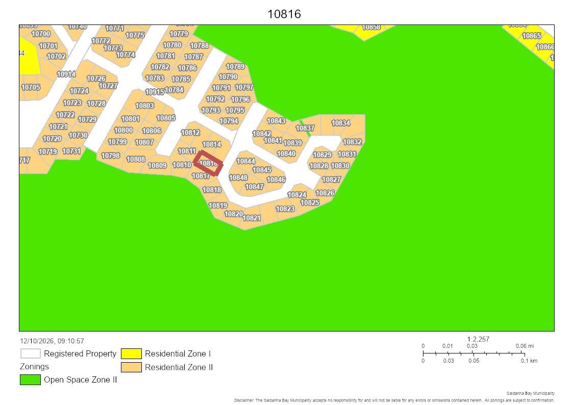 Vacant Land for sale in St Helena Views, St Helena Bay, 305 m²