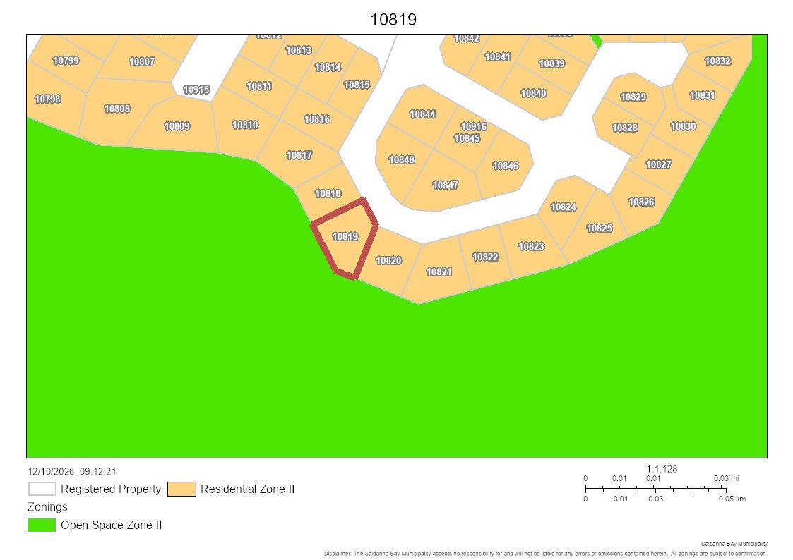 Vacant Land for sale in St Helena Views, St Helena Bay, 347 m²