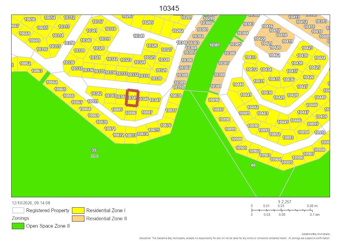 Vacant Land for sale in St Helena Views, St Helena Bay, 450 m²