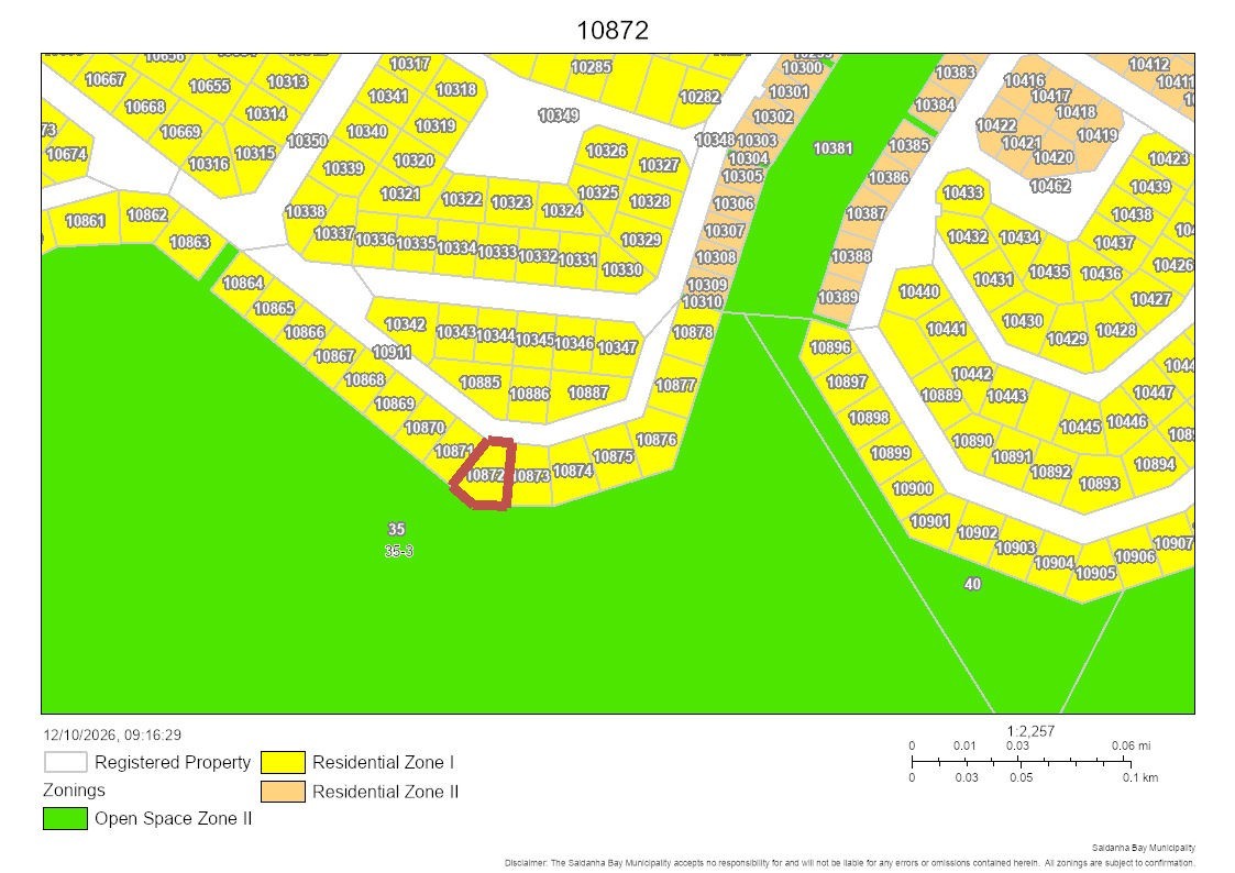 Vacant Land for sale in St Helena Views, St Helena Bay, 548 m²