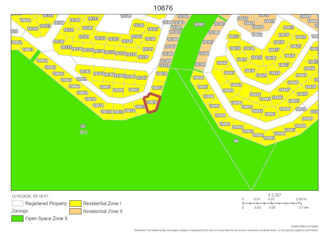 Vacant Land for sale in St Helena Views, St Helena Bay, 590 m²