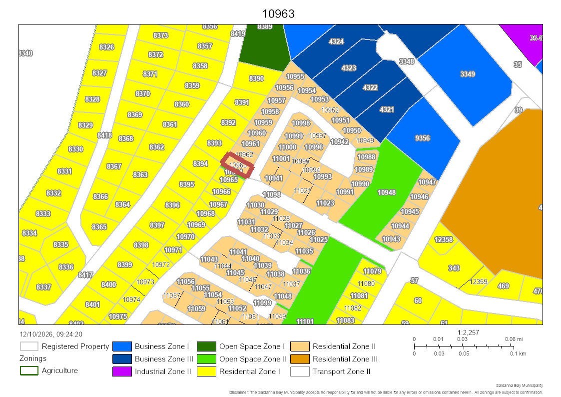 Vacant Land for sale in St Helena Views, St Helena Bay, 353 m²