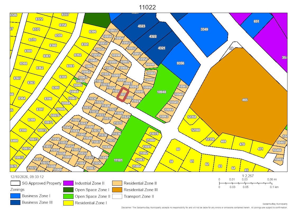 Vacant Land for sale in St Helena Views, St Helena Bay, 299 m²