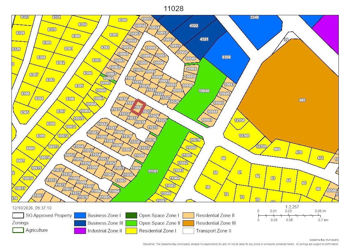 Vacant Stand for Sale in Kapteinskloof, St Helena Views