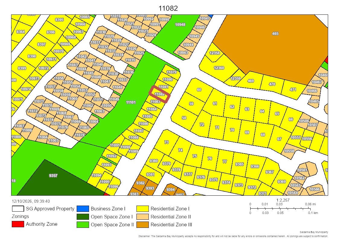 Vacant Land for sale in St Helena Views, St Helena Bay, 435 m²