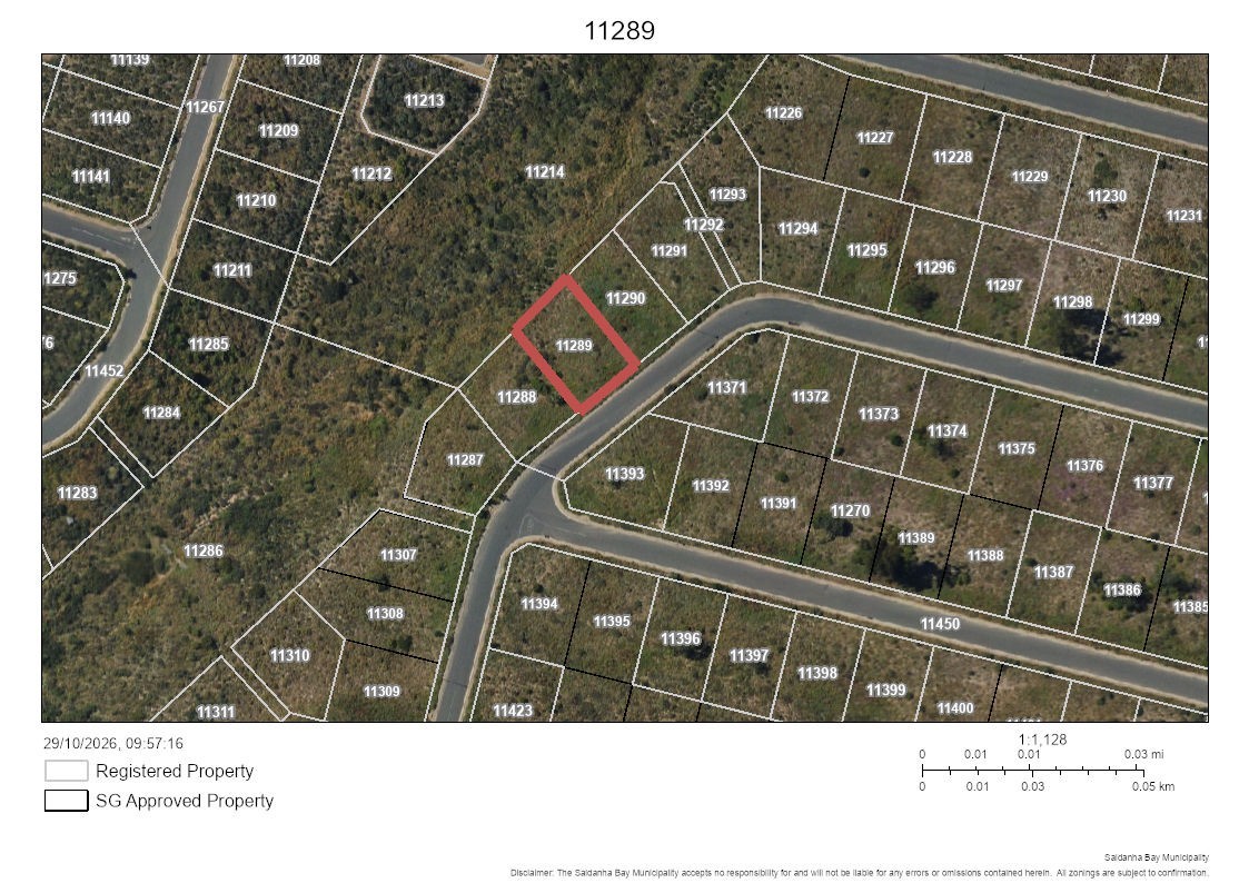 Vacant Land for sale in St Helena Views, St Helena Bay, 400 m²