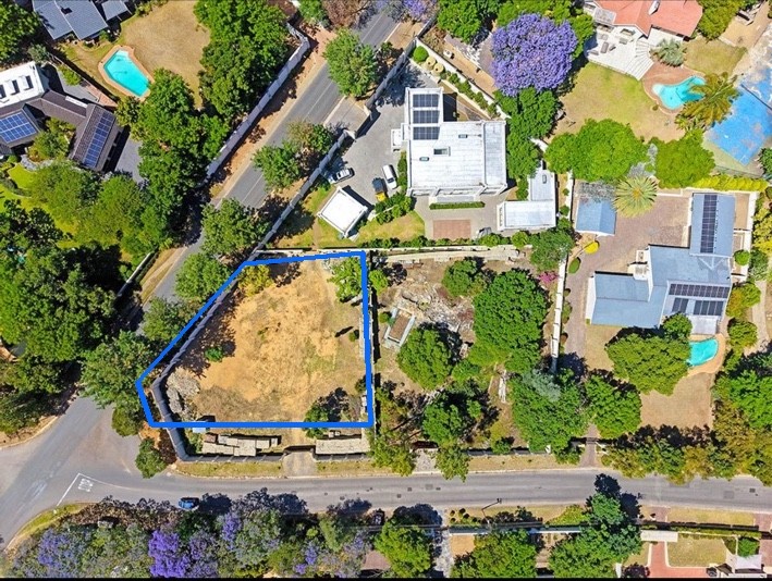 Vacant Land for sale in Bryanston West, Bryanston, Sandton, 1500 m²